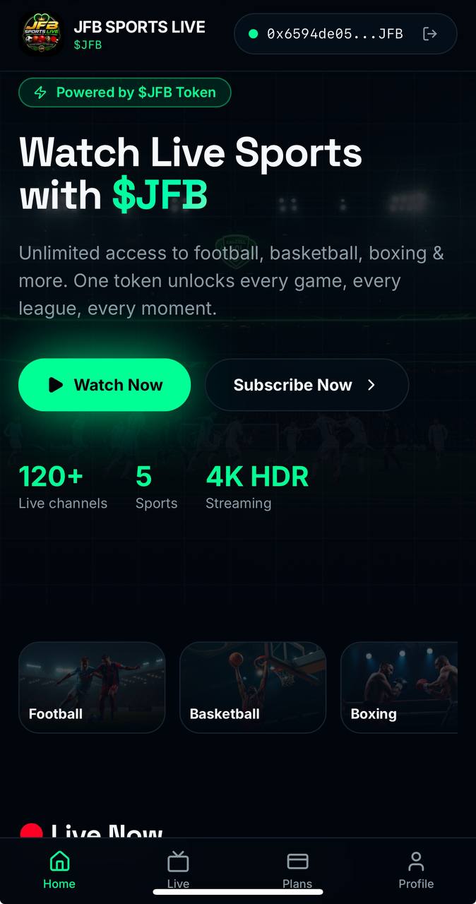 JFB Sports Live