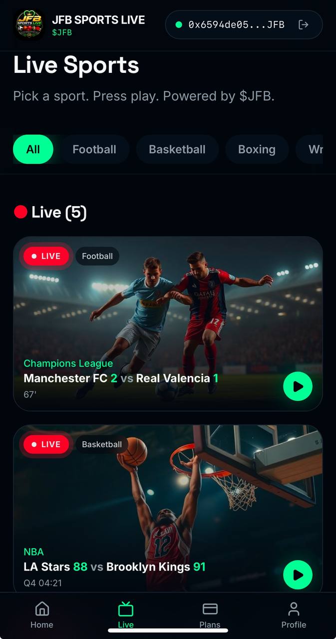 Live Sports
